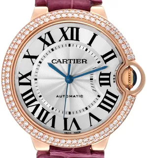 Cartier Ballon Bleu WJBB0009 Rose gold silver