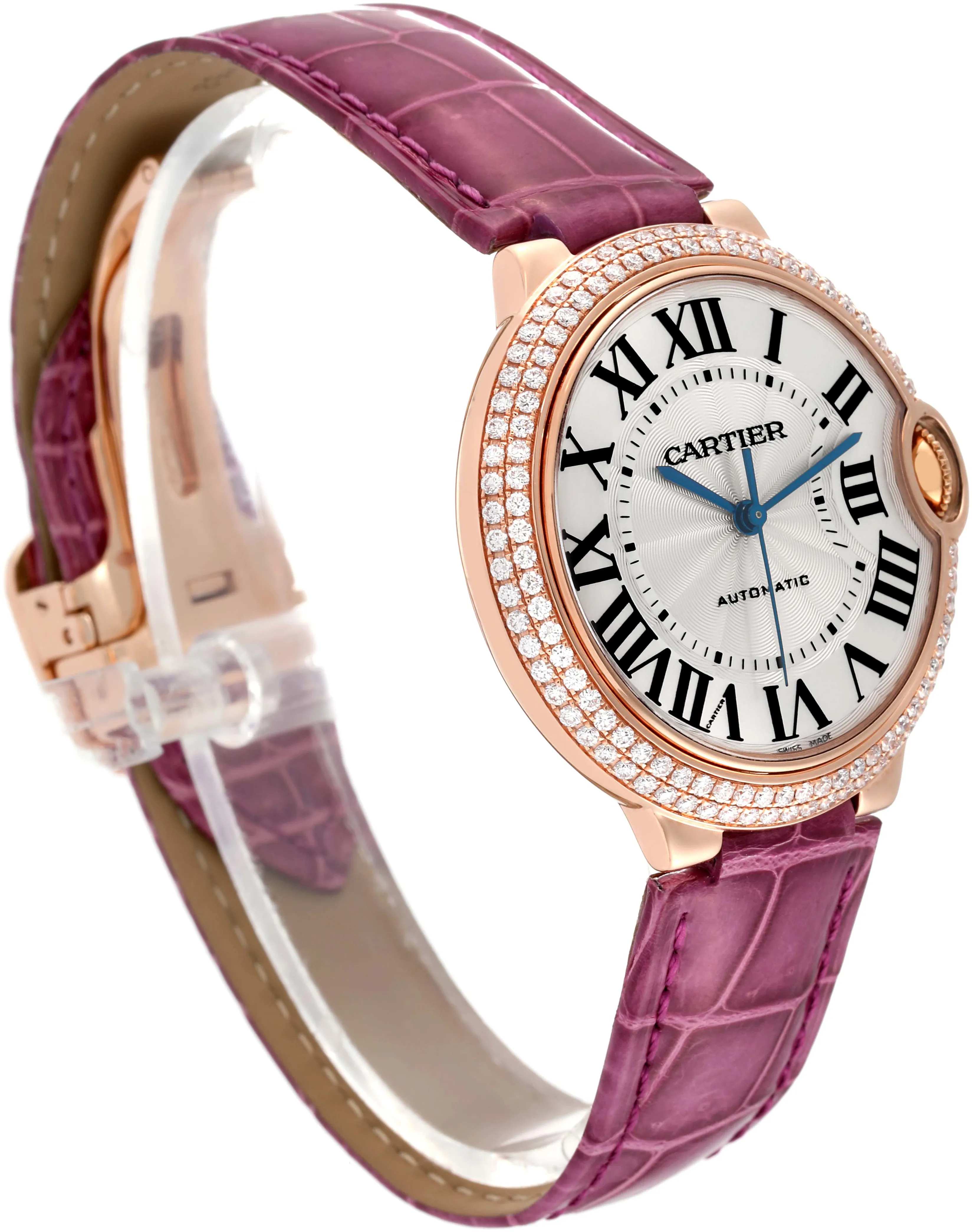 Cartier Ballon Bleu WE900551 36.5mm Rose gold White 3