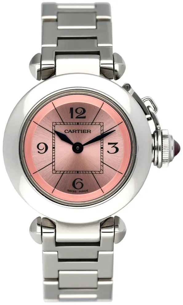 Cartier Pasha 2973 27mm Stainless steel Rose
