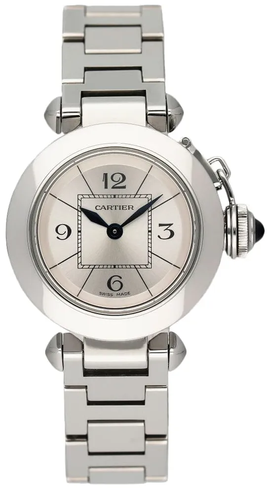 Cartier Pasha W3140007 27mm Stainless steel Silver