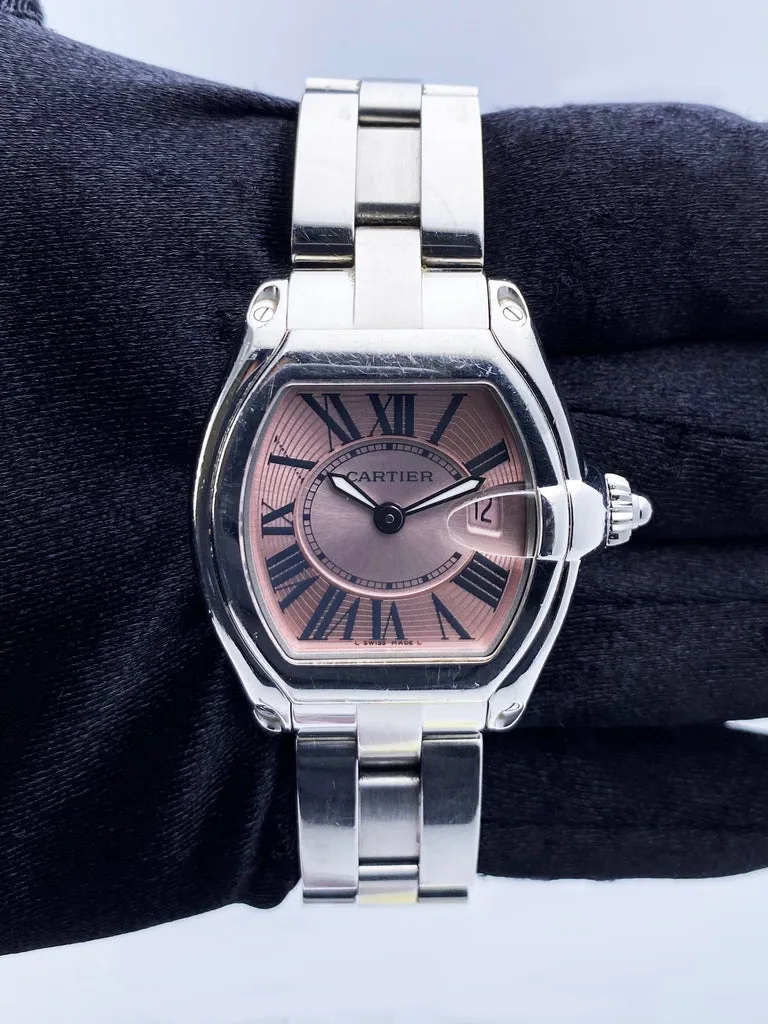 Cartier Roadster W62017V3 33mm Stainless steel Rose 1