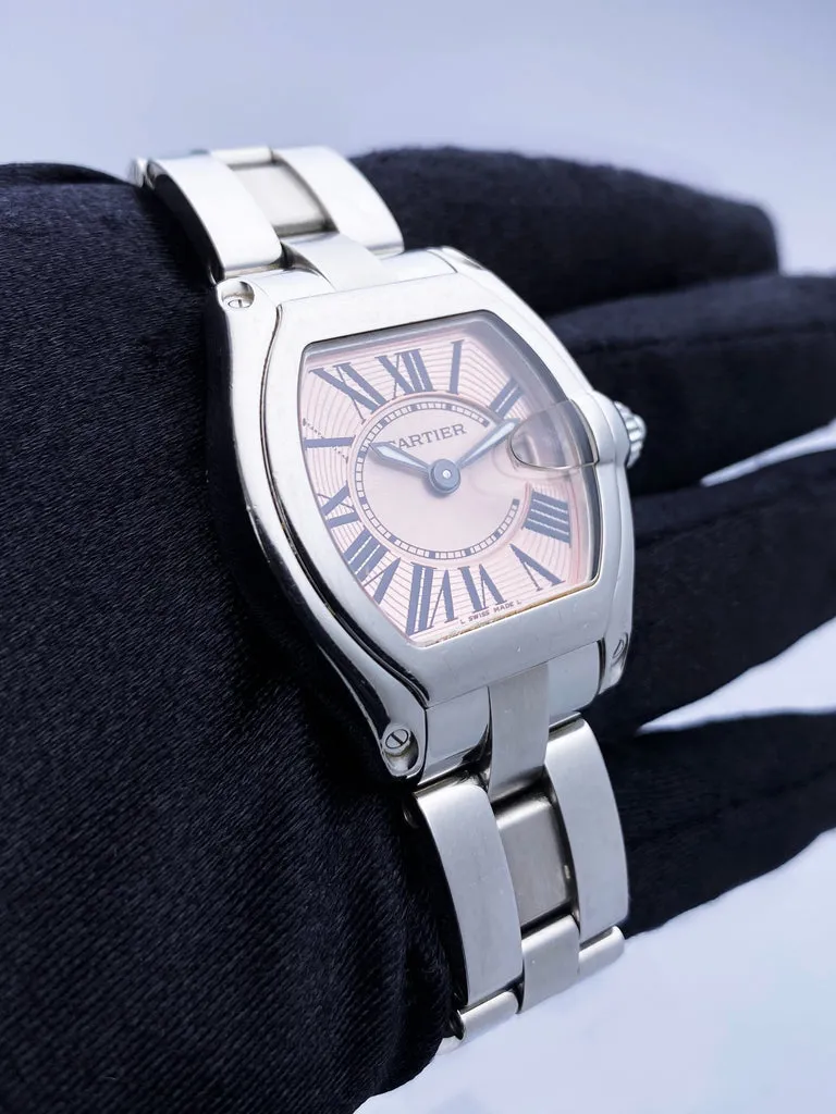 Cartier Roadster W62017V3 33mm Stainless steel Rose 2