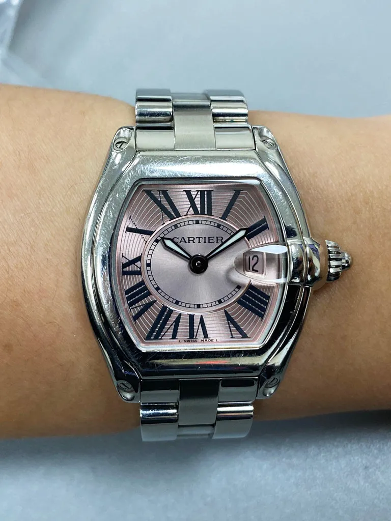 Cartier Roadster W62017V3 33mm Stainless steel Rose 7