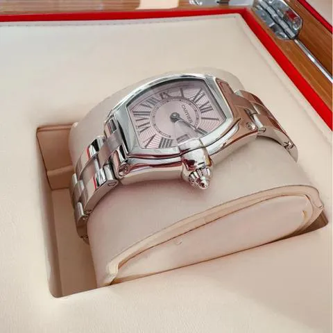 Cartier Roadster W62017V3 37mm Stainless steel Rose 5