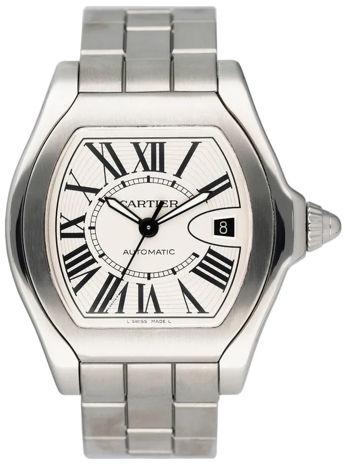 Cartier Roadster W6206017 41mm Stainless steel Silver