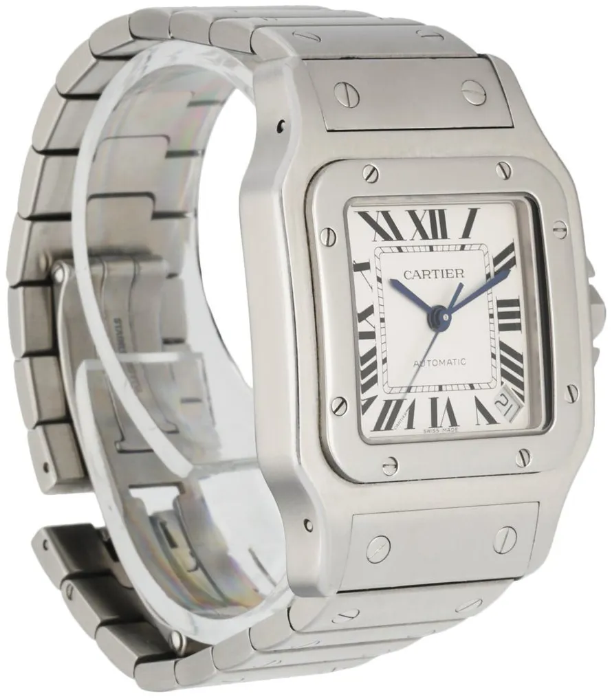 Cartier Santos 2823 32mm Stainless steel White 6