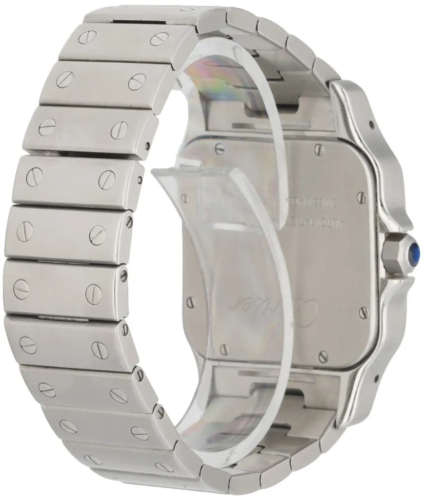 Cartier Santos 2823 32mm Stainless steel White 7