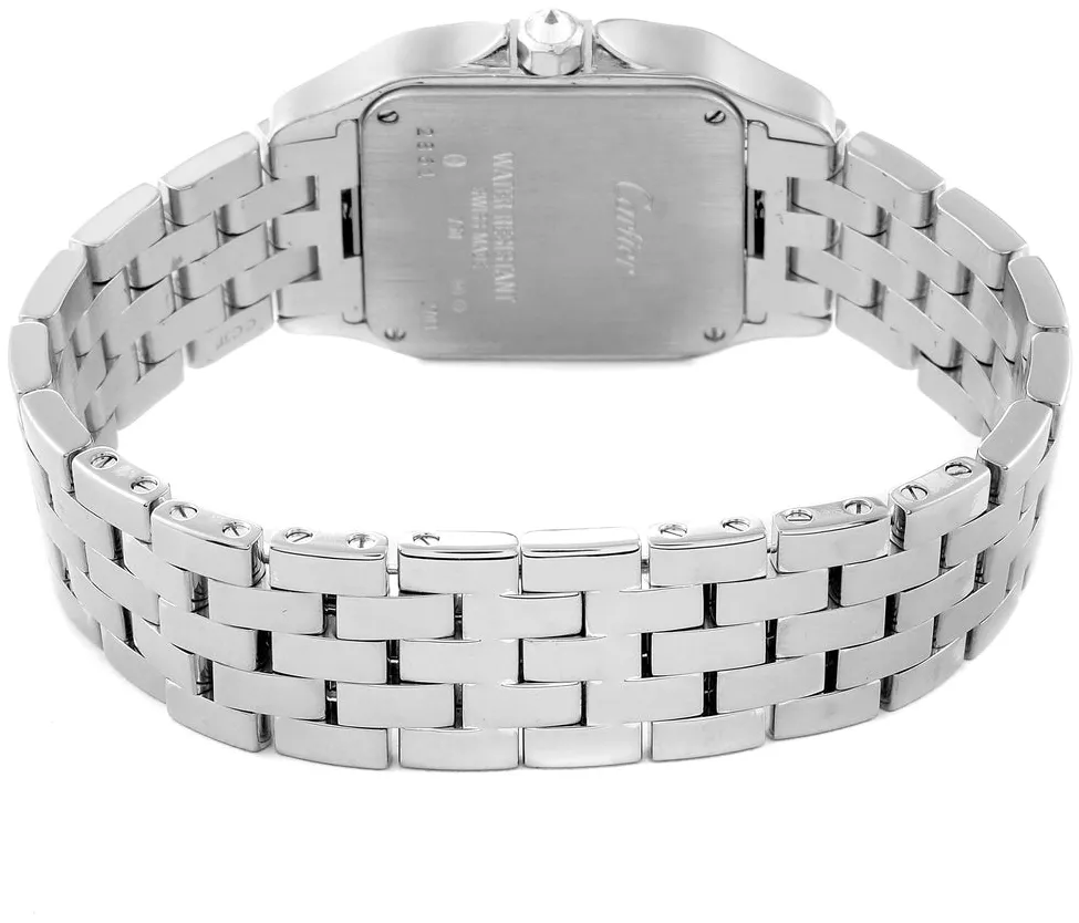 Cartier Santos Demoiselle WF9004Y8 26mm White gold Silver 4