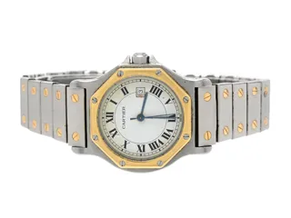 Cartier Santos Ronde B0103667 Yellow gold and Stainless steel