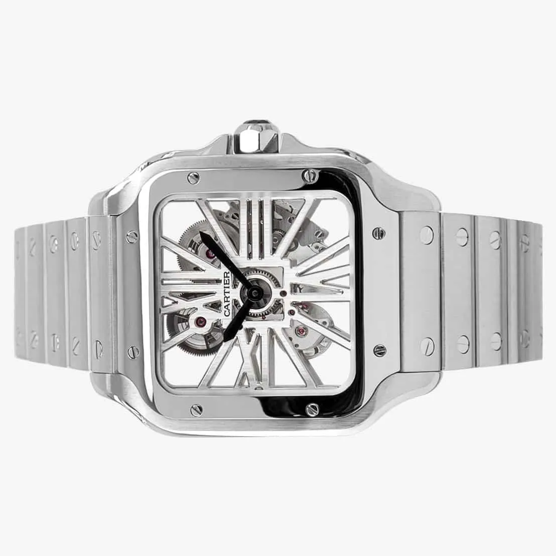 Cartier Santos WHSA0015 40mm Stainless steel Skeletonized 1