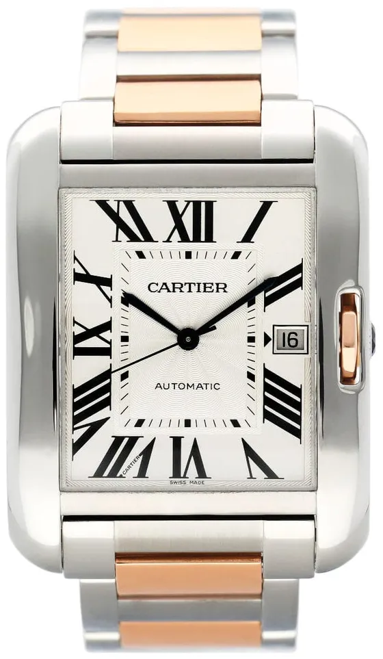 Cartier Tank Anglaise w5310006 36.5mm Stainless steel Silver