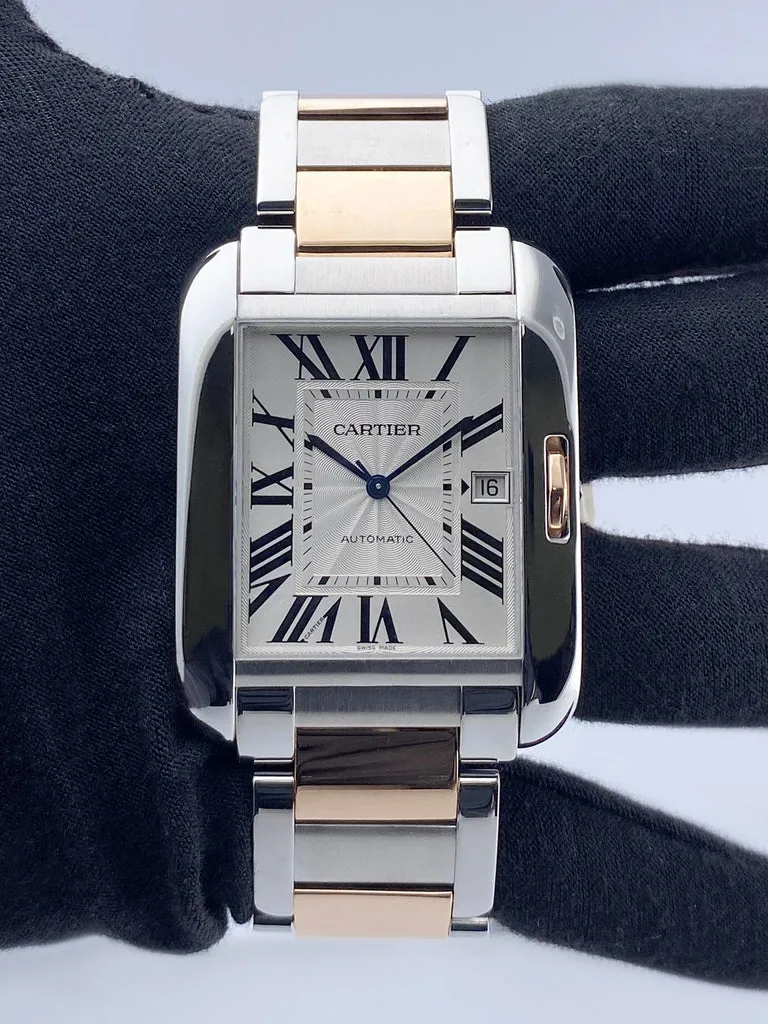 Cartier Tank Anglaise w5310006 36.5mm Stainless steel Silver 1