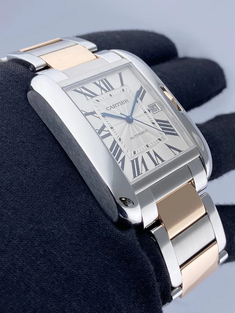 Cartier Tank Anglaise w5310006 36.5mm Stainless steel Silver 2