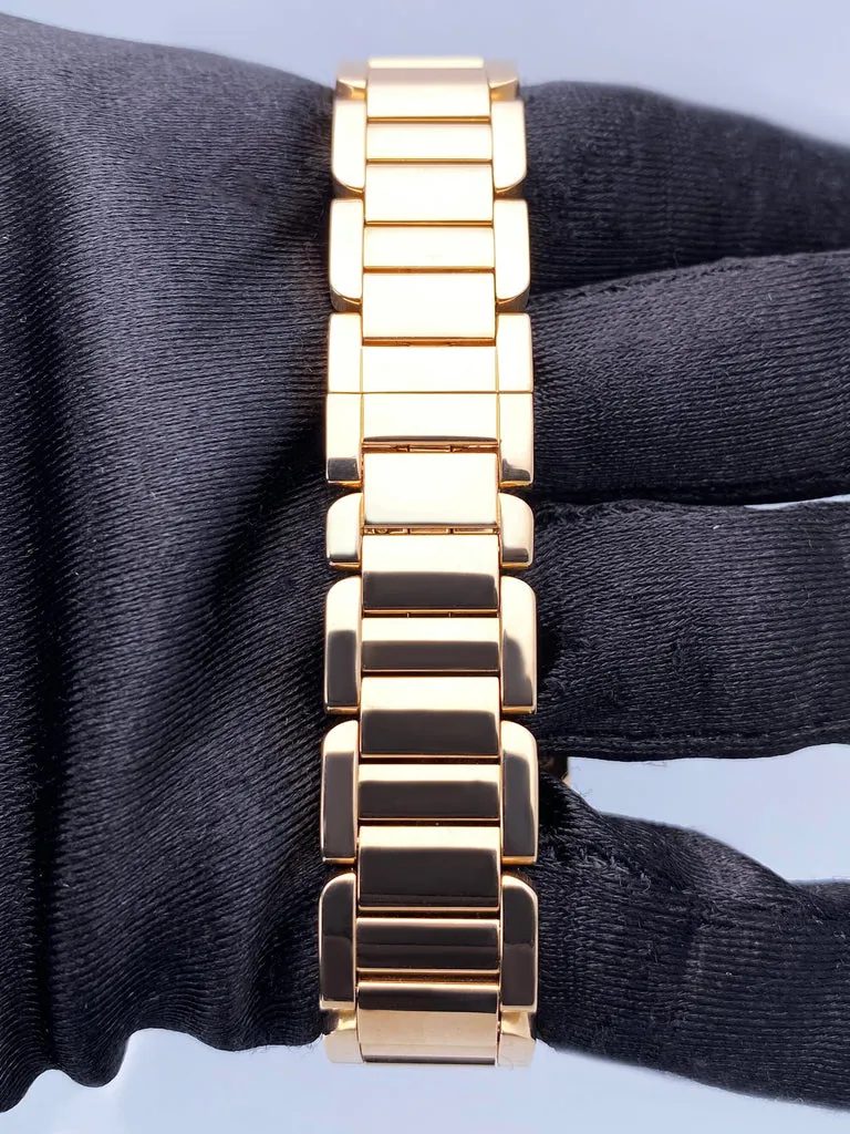 Cartier Tank Anglaise WJTA0004 23mm Rose gold Silver 7