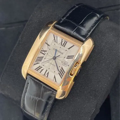 Cartier Tank Anglaise 29.8mm Rose gold Silver