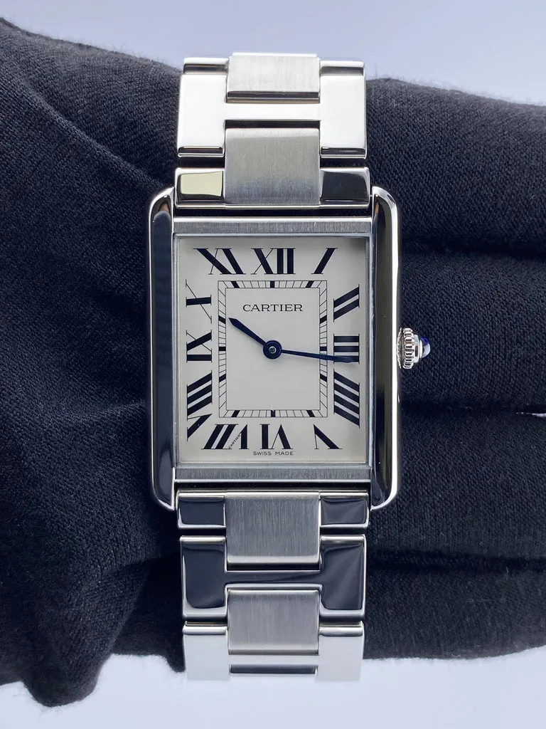 Cartier Tank Solo W5200014 28mm Stainless steel Silver 1