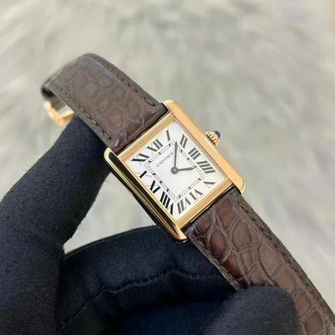 Cartier Tank Solo W5200025 35mm Yellow gold and stainless steel Silver