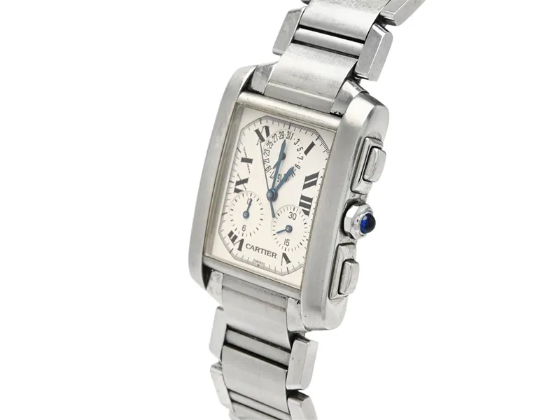 Cartier Cougar W51001Q3 28mm Stainless steel 1