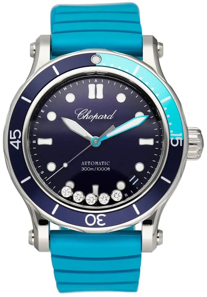 Chopard Happy Sport 278587-3001 40mm Stainless steel Blue