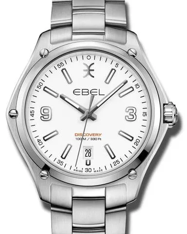 Ebel Discovery 1216399 41mm Stainless steel White