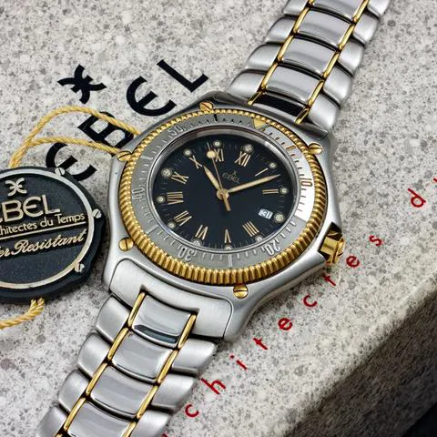Ebel Discovery 40mm Yellow gold Black 1