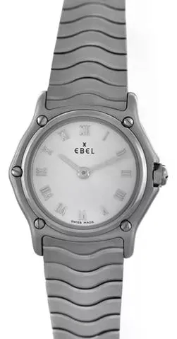 Ebel Sportwave 24mm Stainless steel White