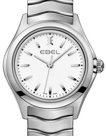 Ebel Wave 30mm Stainless steel White
