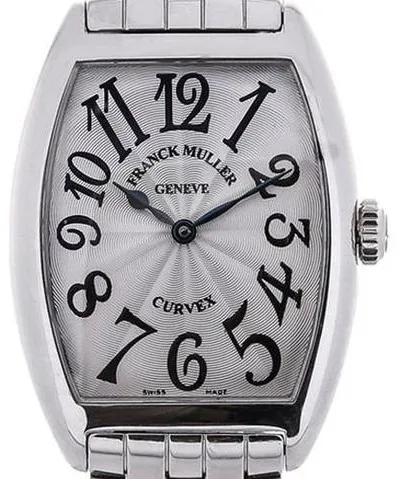 Franck Muller Cintree Curvex 7502 QZ 39mm Stainless steel Silver