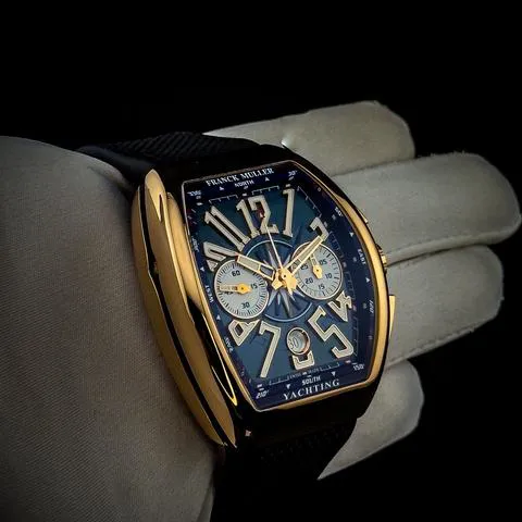 Franck Muller Vanguard V45CCDT 44mm Rose gold Blue 4