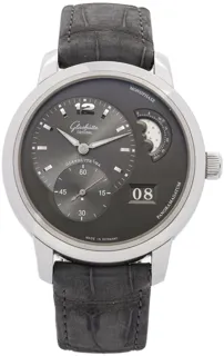 Glashütte PanoMaticLunar 90-02-36-12-05 Stainless steel Gray