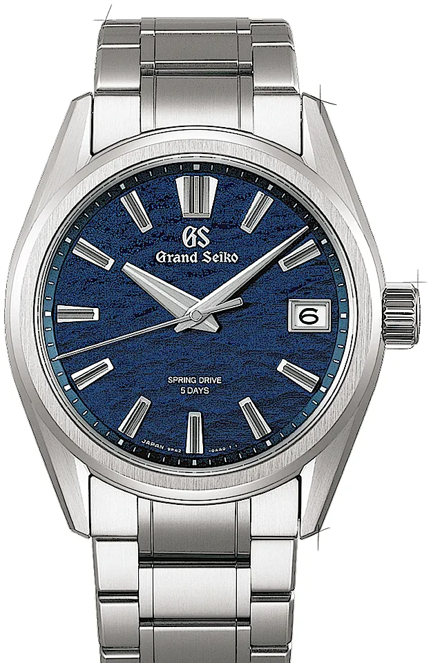 Grand Seiko Evolution 9 SLGA019 40mm Titanium Blue