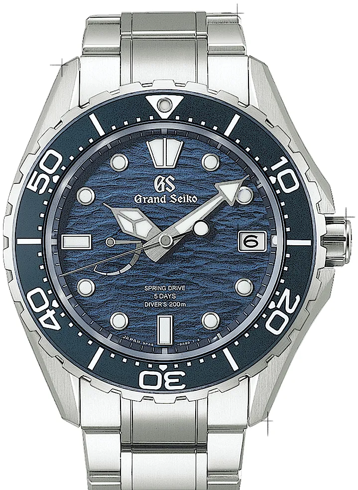 Grand Seiko Evolution 9 SLGA023 44mm Titanium Blue