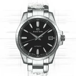 Grand Seiko Mechanical SBGR257 Stainless steel Black