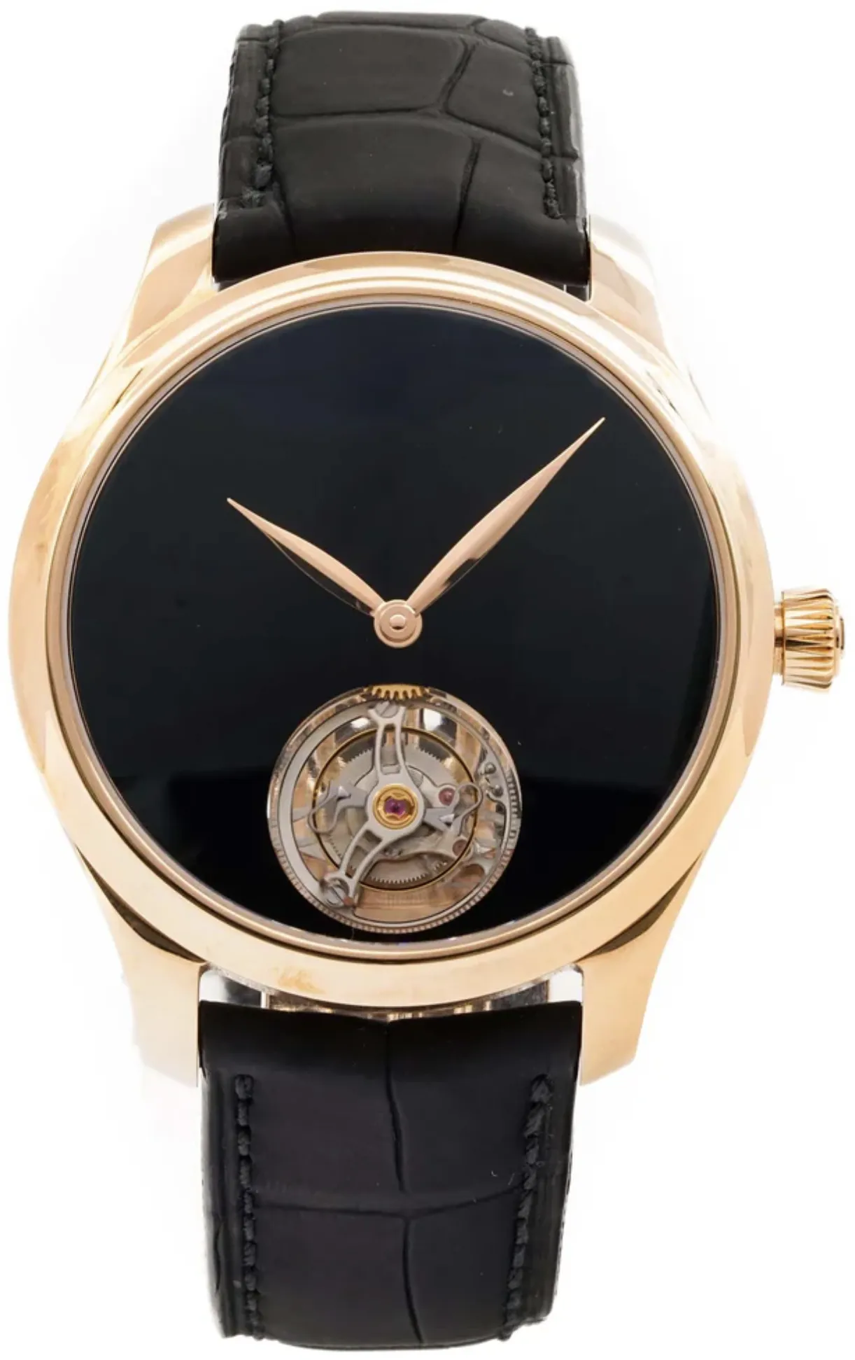 H. Moser & Cie. Endeavour 1804-0403 40mm Rose gold Black