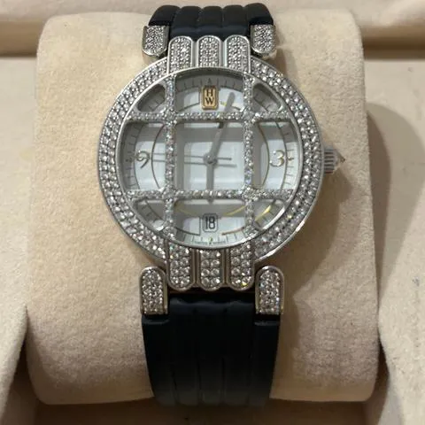 Harry Winston 330-LQW 36mm White gold Mother-of-pearl