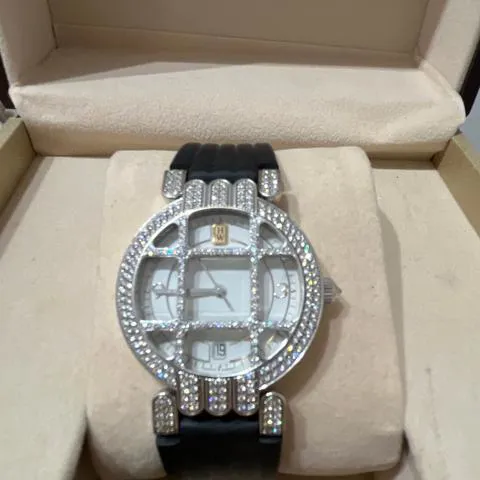 Harry Winston 330-LQW 36mm White gold Mother-of-pearl 5