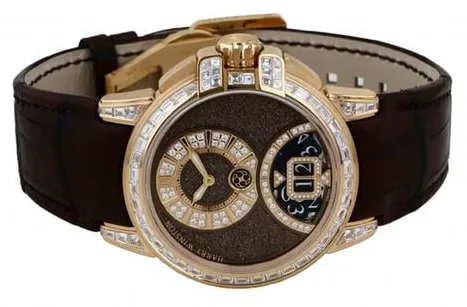 Harry Winston Ocean 42mm Red gold Brown 1