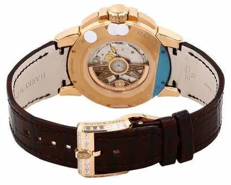 Harry Winston Ocean 42mm Red gold Brown 2