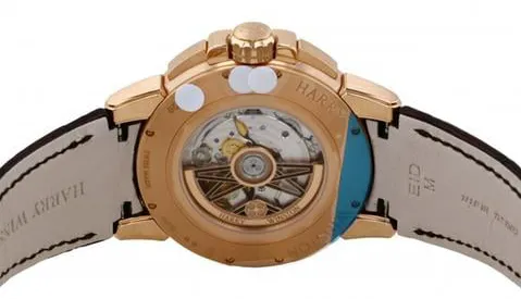 Harry Winston Ocean 42mm Red gold Brown 4