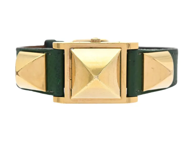 Hermès Médor 23mm Gold-plated