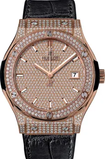 Hublot Classic Fusion 542.OX.9010.LR.1704 Rose gold Golden