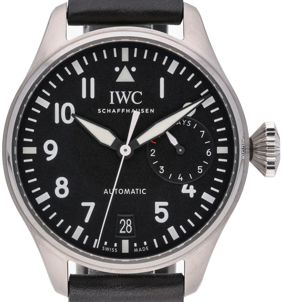 IWC Big Pilot IW501001 46mm Stainless steel Black