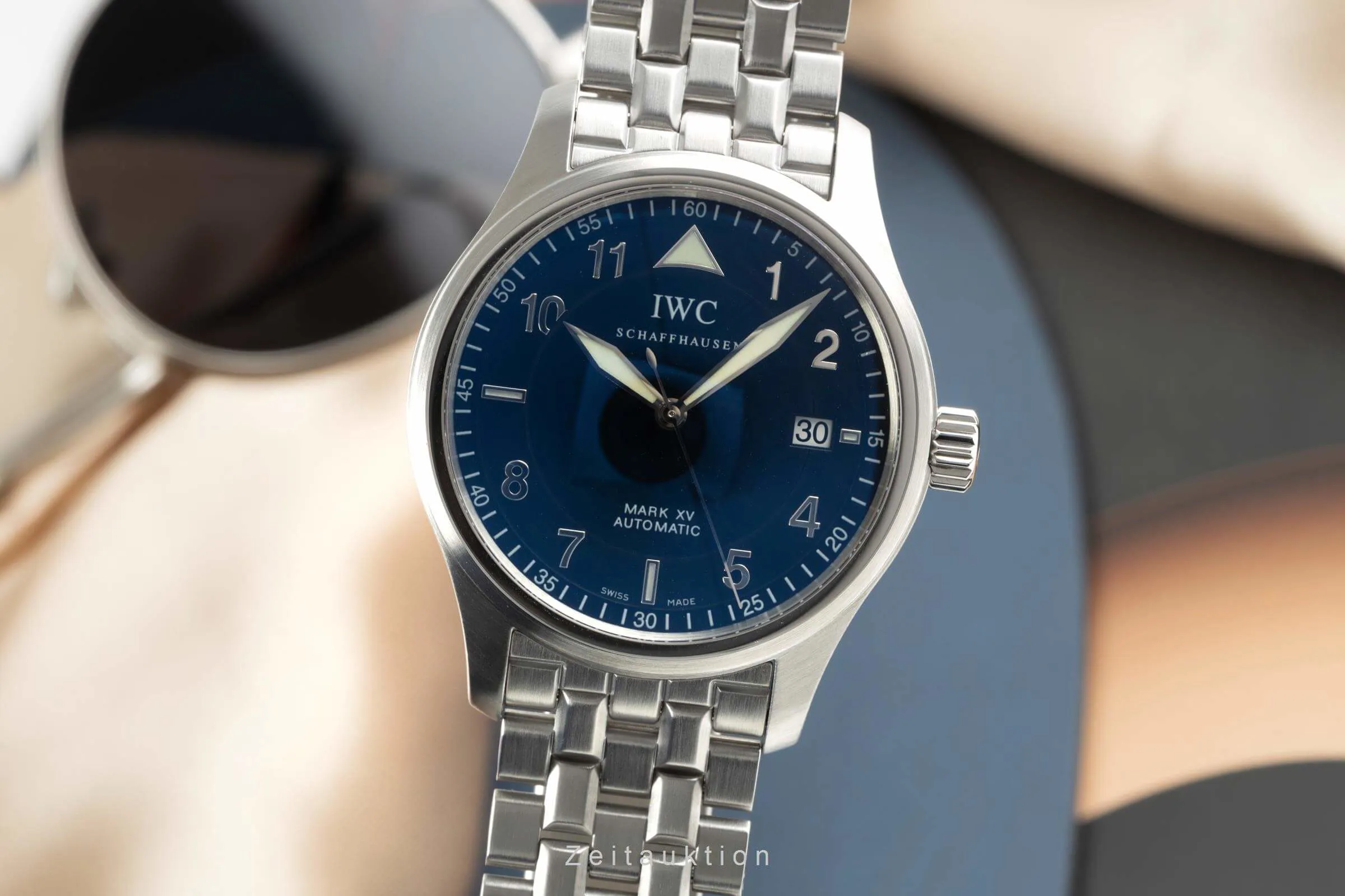 IWC Pilot IW3253-12 38mm Stainless steel Black