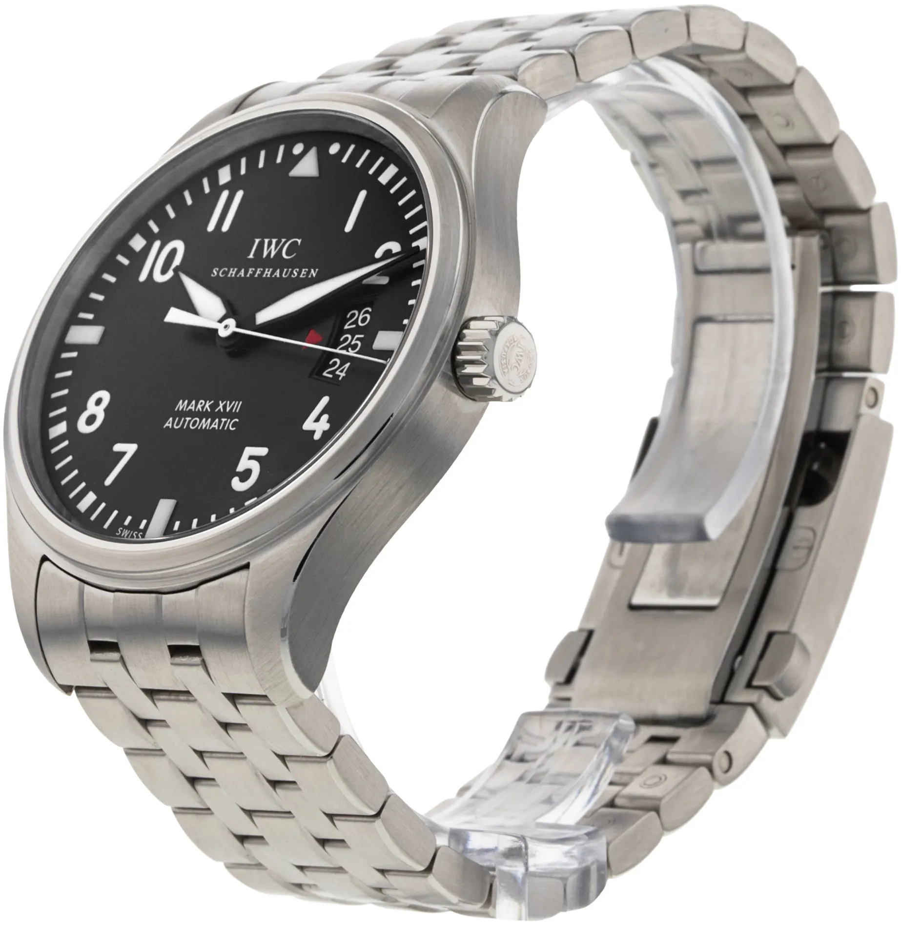 IWC Pilot IW326504 41mm Stainless steel Black 1