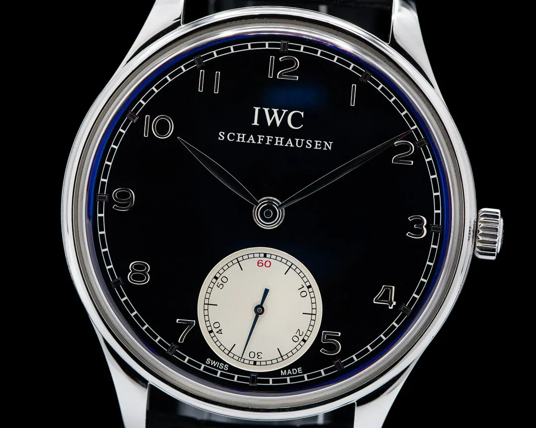 IWC Portugieser IW545404 44mm Stainless steel Black 1