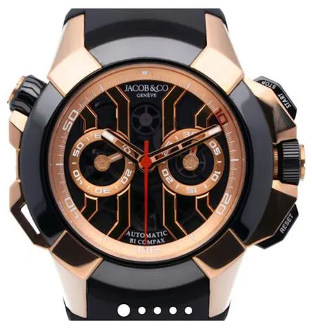 Jacob & Co. EC311.42.PD.BF.A 47mm Rose gold Black 4