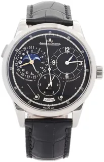 Jaeger-LeCoultre Duomètre 6043570 White gold Black