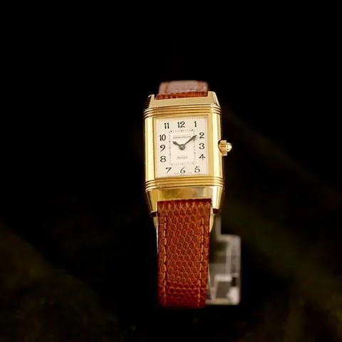 Jaeger-LeCoultre Reverso Duetto 266.1.44 21mm Yellow gold Silver
