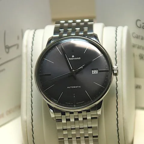 Junghans Meister Classic 39mm Stainless steel Black