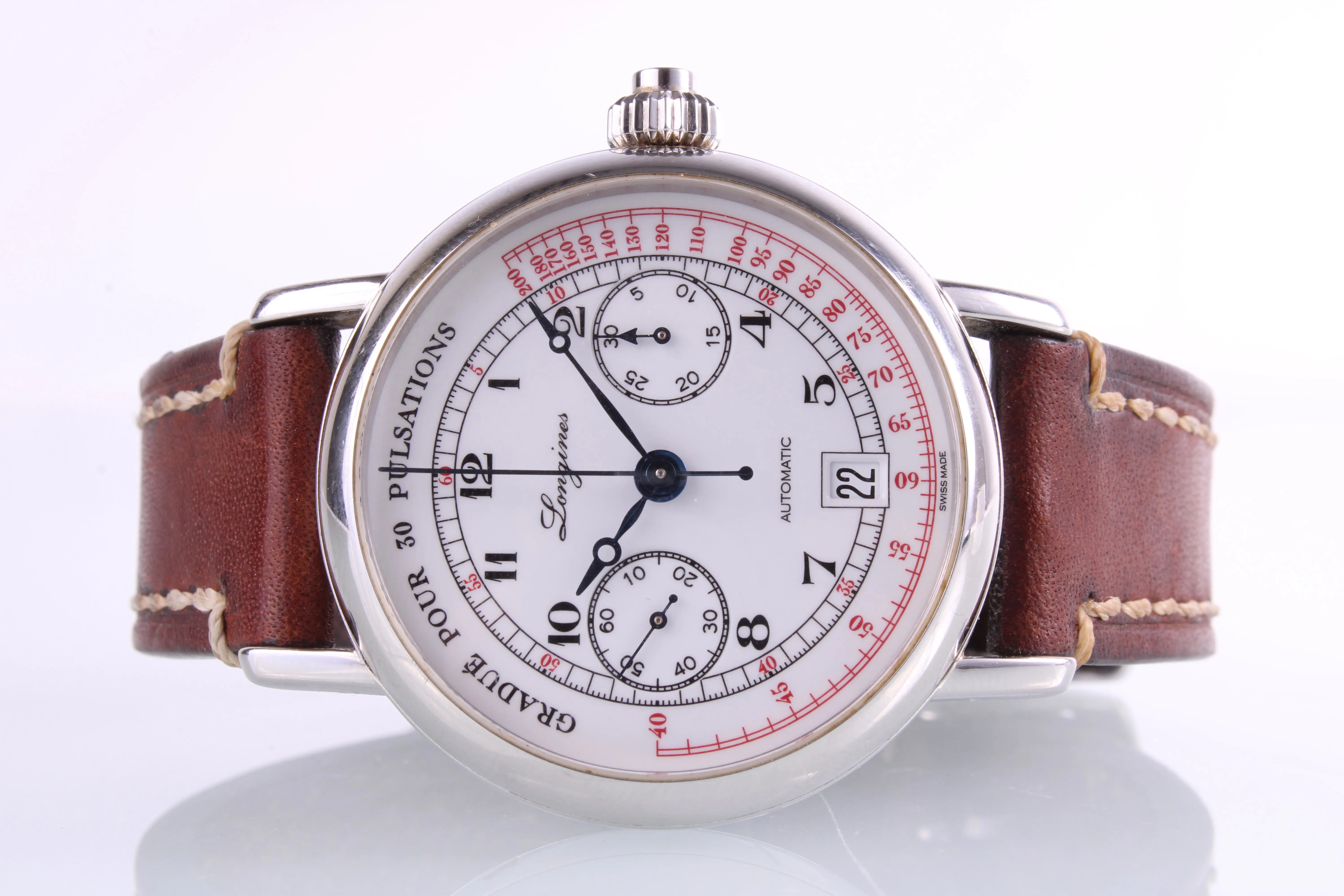 Longines heritage pulsometer best sale